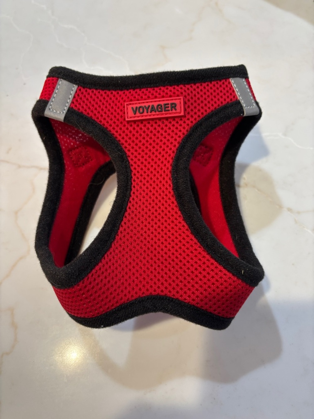 Voyager Red Mesh Dog Harness